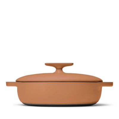 Enameled Cast Iron 3.5 Qt Braiser with Lid