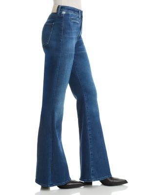Lilah Flare High Rise Flare Leg Jeans in Marvita