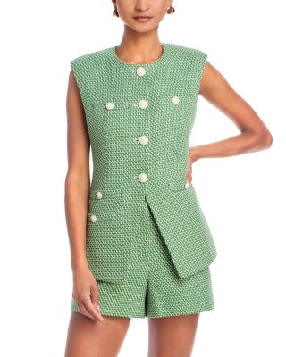 Veronica Beard - Tamara Angled Front Vest