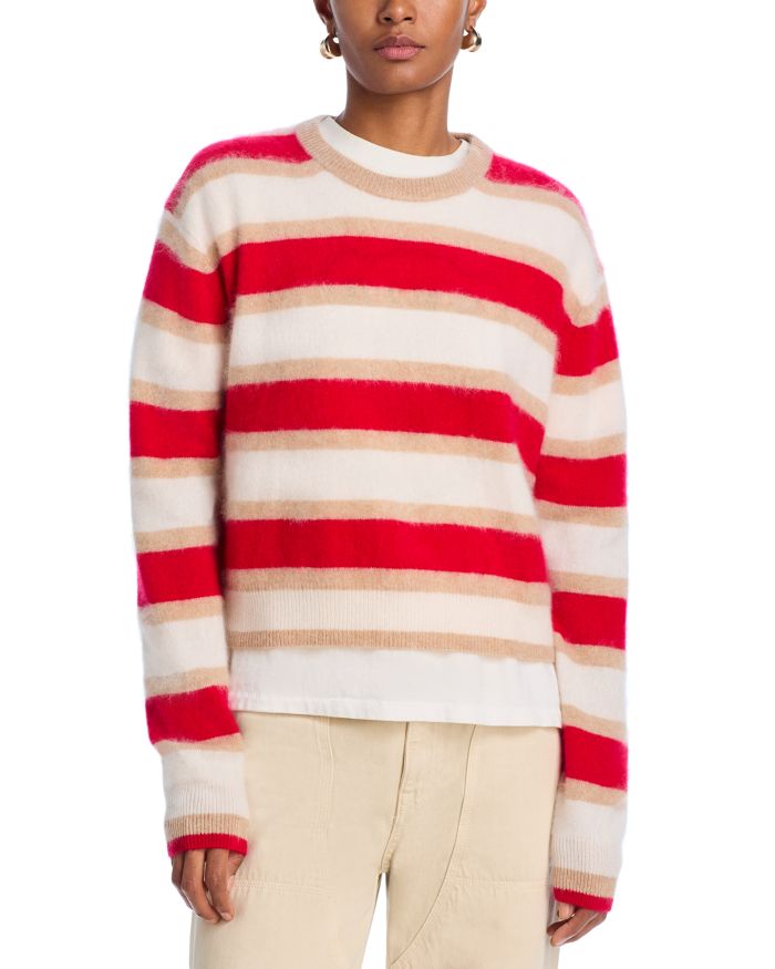 Grizzly Cashmere Striped Sweater