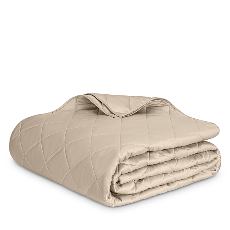 Matouk Nocturne King Quilt In Khaki