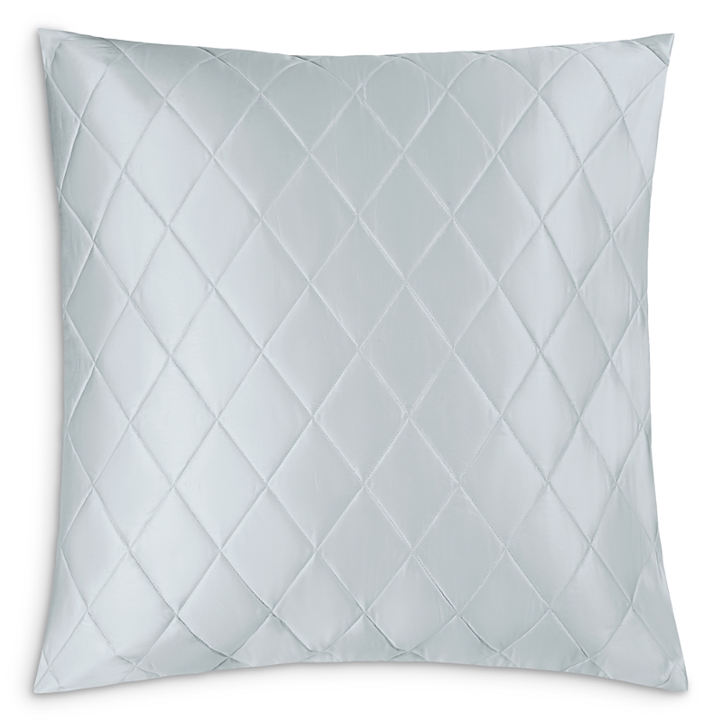Matouk Nocturne Sateen Quilted Oversized Euro Sham In Pool