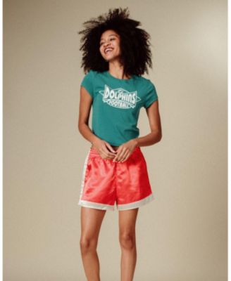  Women's NFL Miami Dolphins Baby Tee