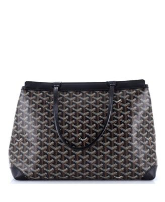 Pre-Owned Goyard Pm Bellechasse Bag Coated Canvas