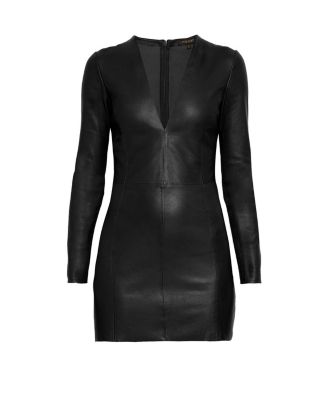 Demeter Stretch Leather Dress