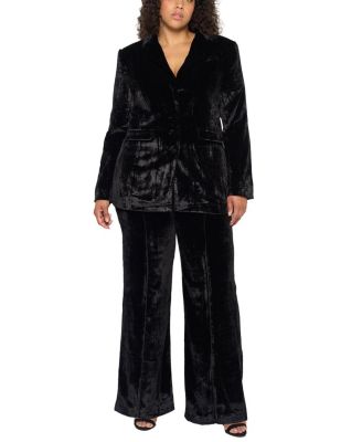 Fiona Velvet Boyfriend Blazer