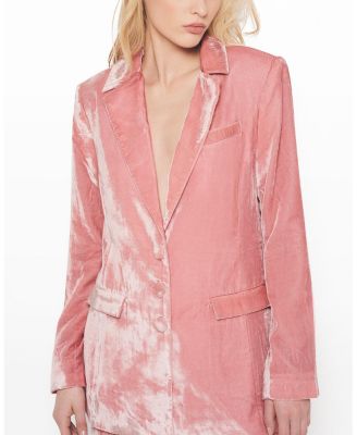 Fiona Velvet Boyfriend Blazer