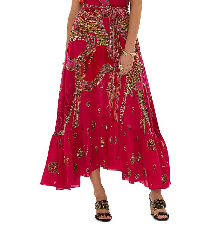 Printed Silk Dress
