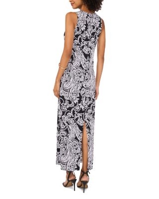 Sleeveless A Line Maxi Dress
