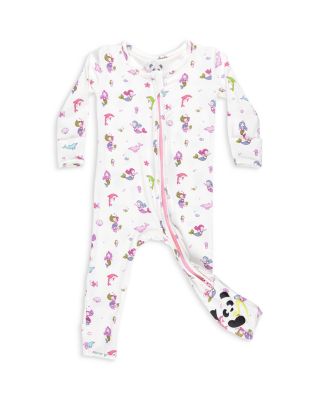 Bellabu Bear - Girls' Mermaid Convertible Footie - Baby