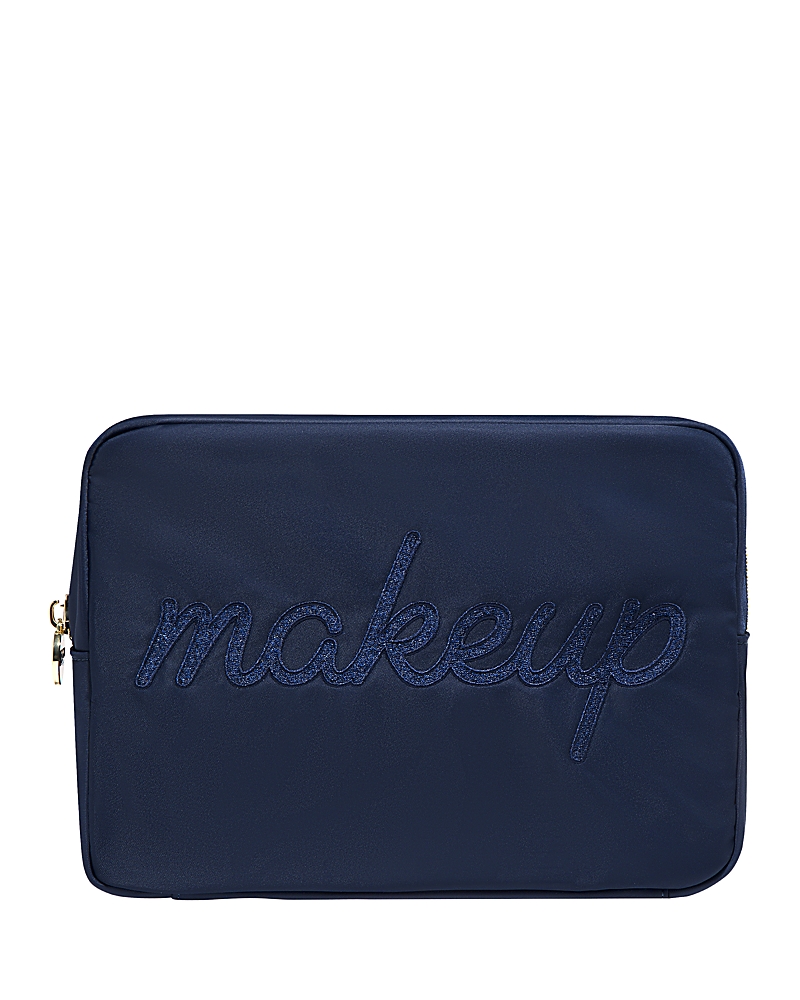 STONEY CLOVER LANE EMBROIDERED LARGE POUCH