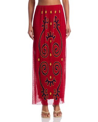 Odessa Strapless Crop Top & Vela Maxi Skirt