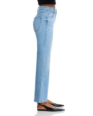 The Bookie High Rise Ankle Wide Leg Jeans in Puzzled