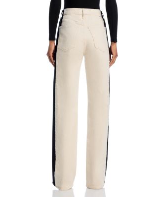 The Tuxedo Maven Heel High Rise Jeans in Sideswipe