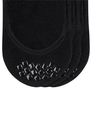 Step Cotton Blend Solid High Cut No Show Socks, Pack of 3