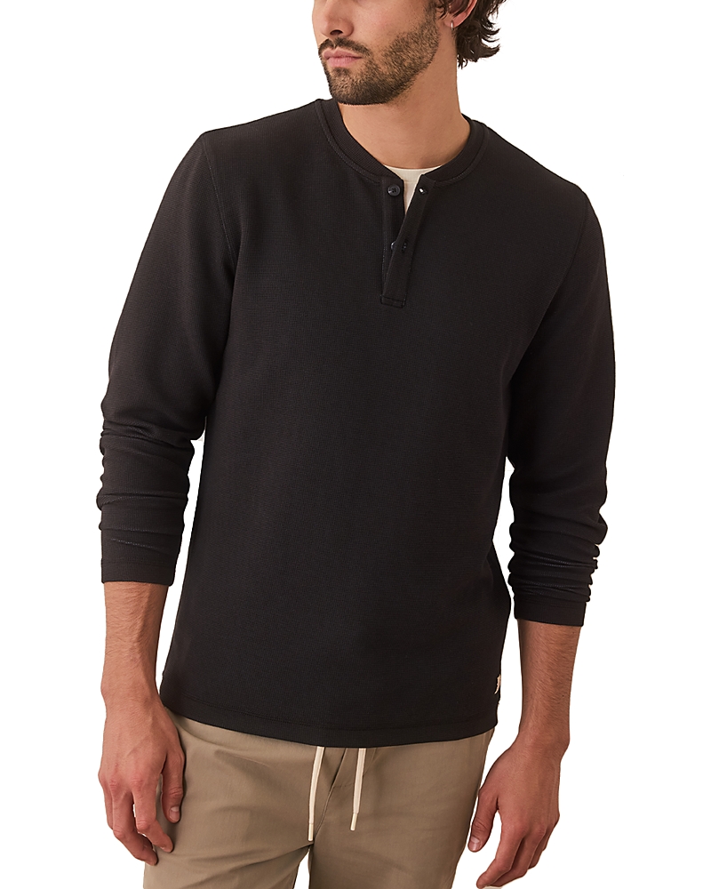 MARINE LAYER SPORT WAFFLE HENLEY