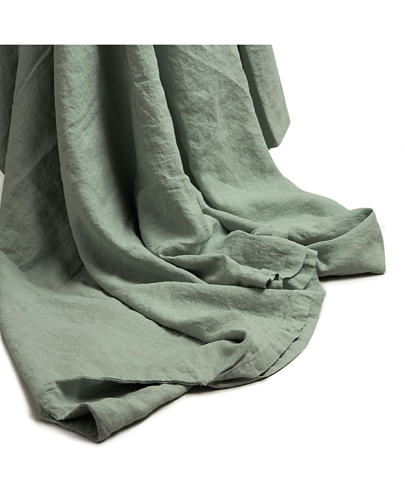 Piglet In Bed Linen Blend Duvet Cover, King In Green