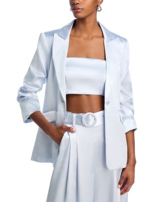 Cinq à Sept - Cheyenne Hammered Satin Blazer