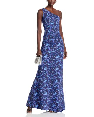 Iriza Long Print Dress