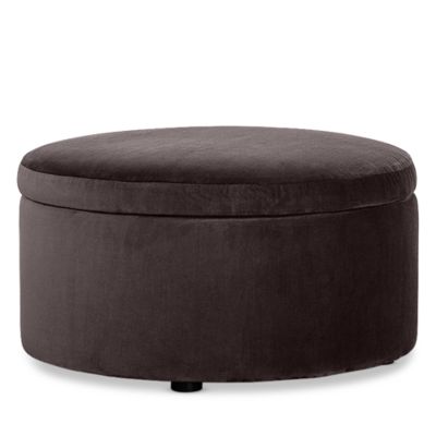 Bloomingdale's - Alta Round Storage Ottoman - Exclusive