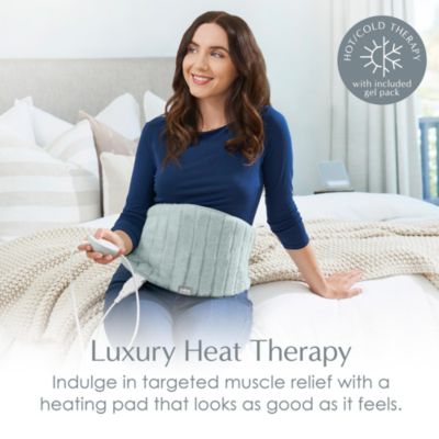 PureRadiance Lumbar &amp; Abdominal Luxury Heating Pad
