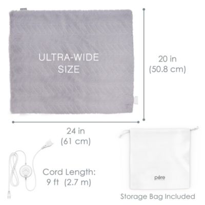 PureRelief UltraWide Heating Pad