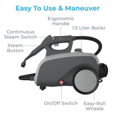 PureClean XL Rolling Steam Cleaner