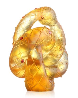 Shifting Winds of Fate Crystal 2025 Snake Figure