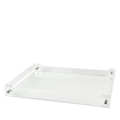 Clear Lucite Tray