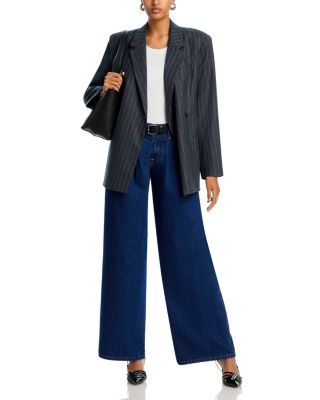 High Rise Wide Leg Jeans in Indigo Wash