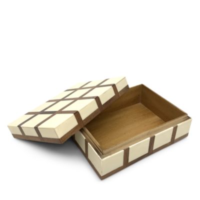 Faux Bone Inlaid Keepsake Box