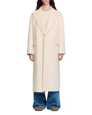 Sandro - Martigues Wool Blend Oversized Coat