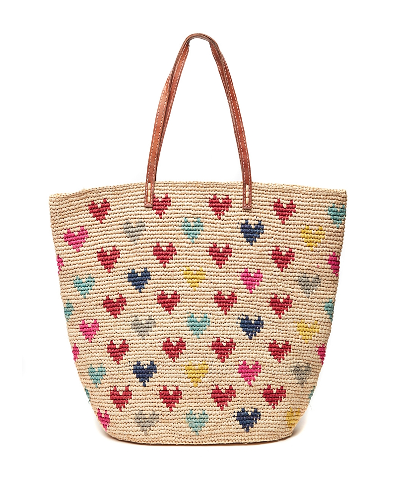 Mar Y Sol Amelie Raffia Tote In Multi