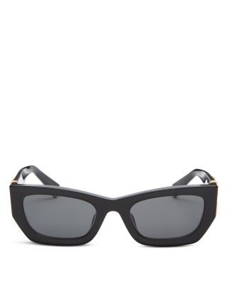 MU Rectangle Sunglasses, 53mm