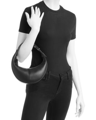 Mini Slide Leather Top Handle Bag