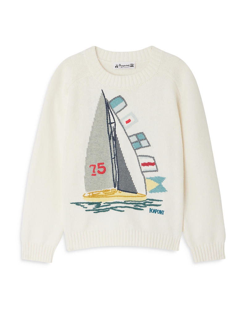 Bonpoint Boys' Elder Pullover Sweater - Little Kid, Big Kid