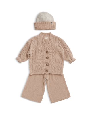 Unisex 2 Tone Ribbed Beanie - Baby