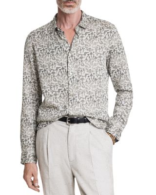 John Varvatos - Ross Regular Fit Print Shirt