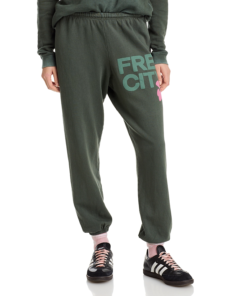 Freecity Free City Cotton Logo Sweatpants