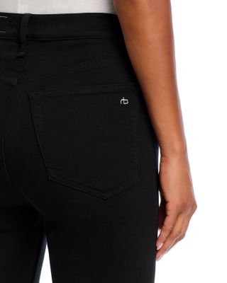 Flexi Peyton High Rise Bootcut Jeans in Black