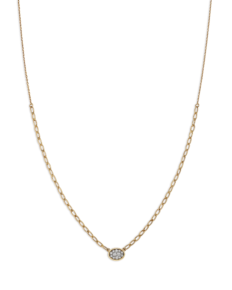 Bloomingdale's Fine Collection 14K Yellow Gold Diamond Pendant Necklace, 0.25 tcw