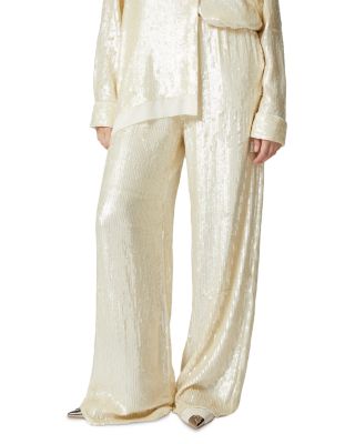 PINKO - Tibullo Sequin Wide Leg Pants