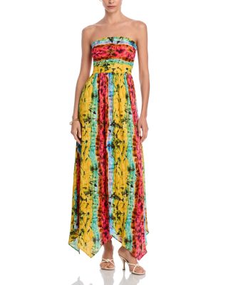 Ramy Brook - Printed Strapless Midi Dress - Exclusive