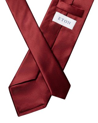 Solid Satin Silk Tie