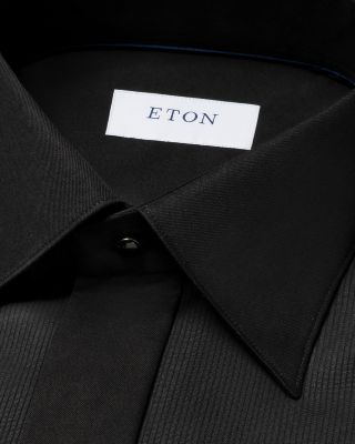 Contemporary Fit Pliss&eacute; Bib Formal Shirt