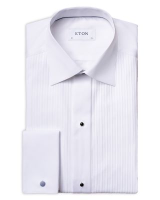 Classic Fit Pleated Bib Formal Shirt