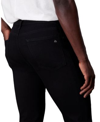 Fit 2 Authentic Stretch Slim Fit Jeans in Black
