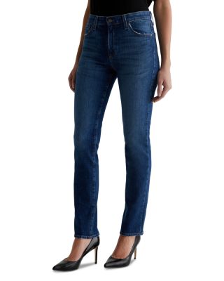 Mari Mid Rise Straight Jeans in Mykonos