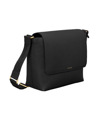 Leather Flaire Messenger Bag