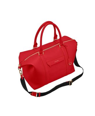 Large Leather Weekender Bag